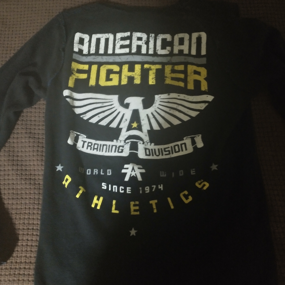 American Fighter reversible crew graphic thermal